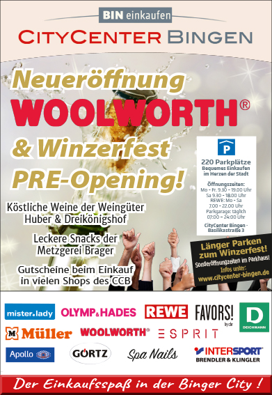 Neueröffnung Woolworth im CityCenter