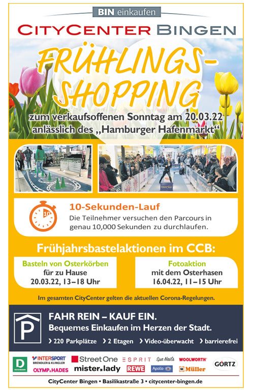 Frühling-Shopping …